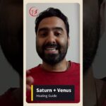 Saturn + Venus Conjunction: Love, Discipline & Delayed Romance