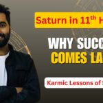 Saturn in 11th House: Karmic Lessons in Friendships, Gains & Social Networks