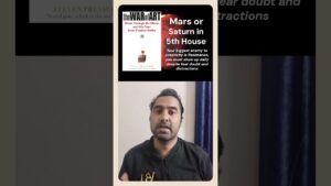 Read more about the article Saturn in 5th House or Mars in 5th House | Patience, Responsibility & Karmic Growth Explained